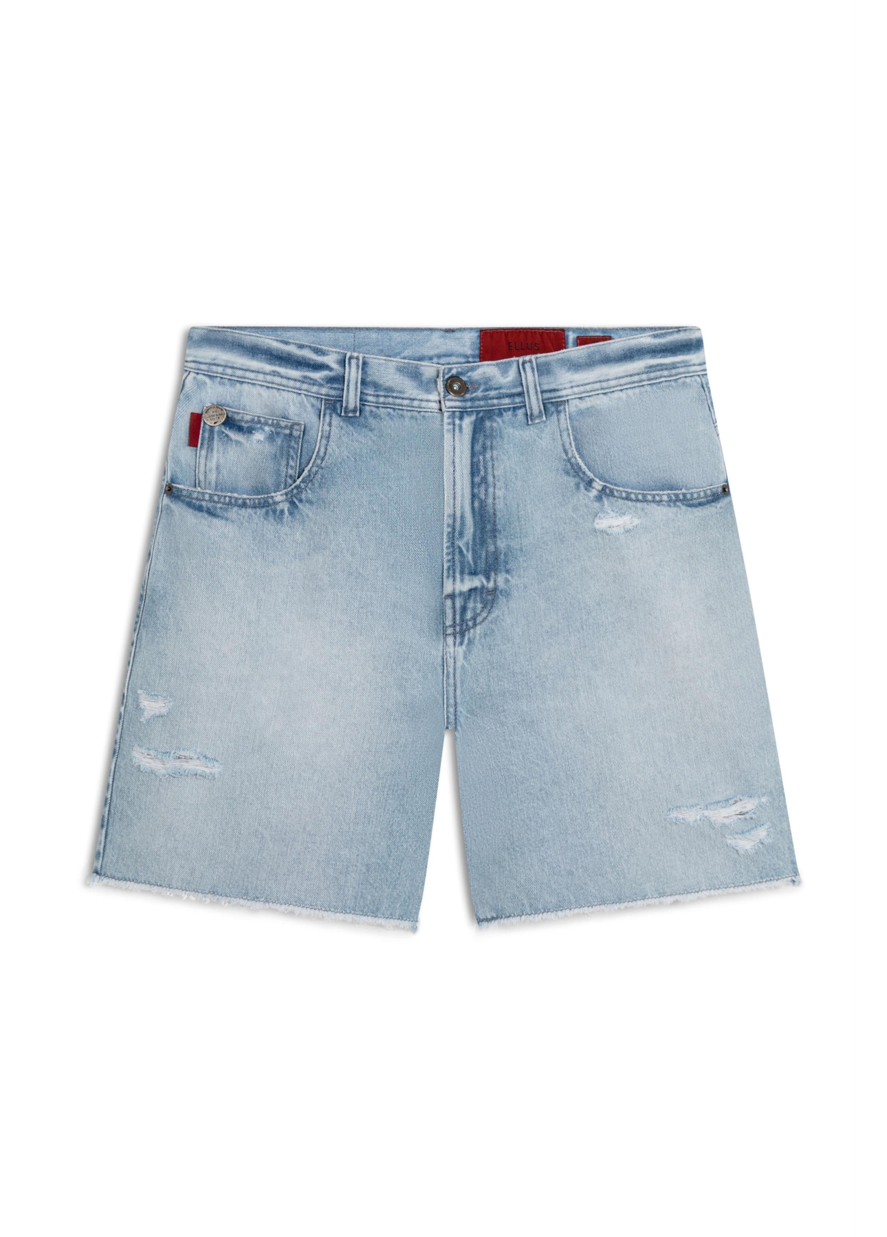 Bermuda Vintage Denim Loose Lav. Claro