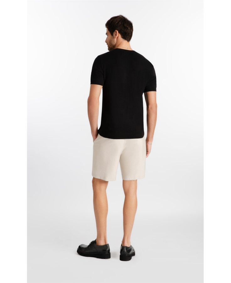 Bermuda Visco Twill Classic Areia