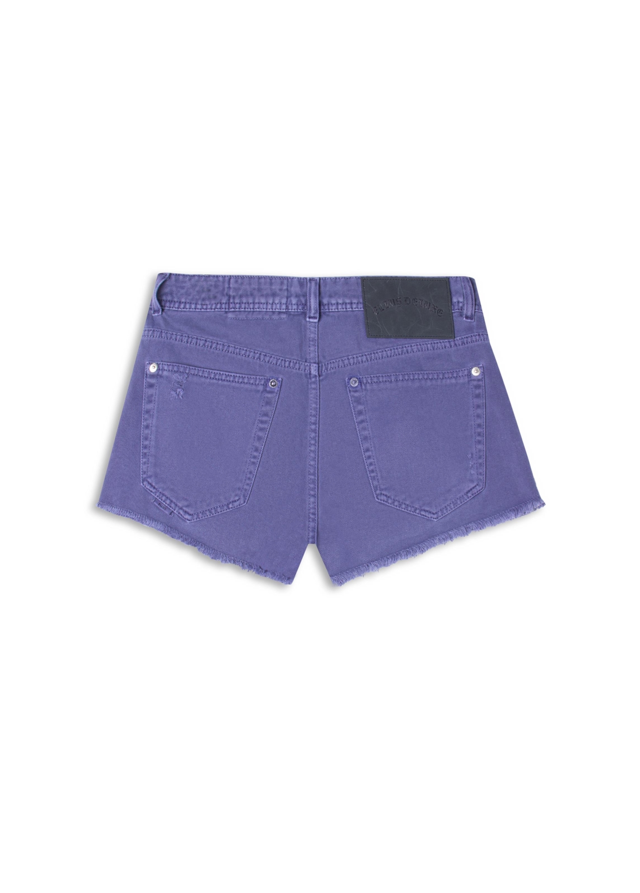 Bermuda White Denim Mini 5 Pockets Azul Jeans