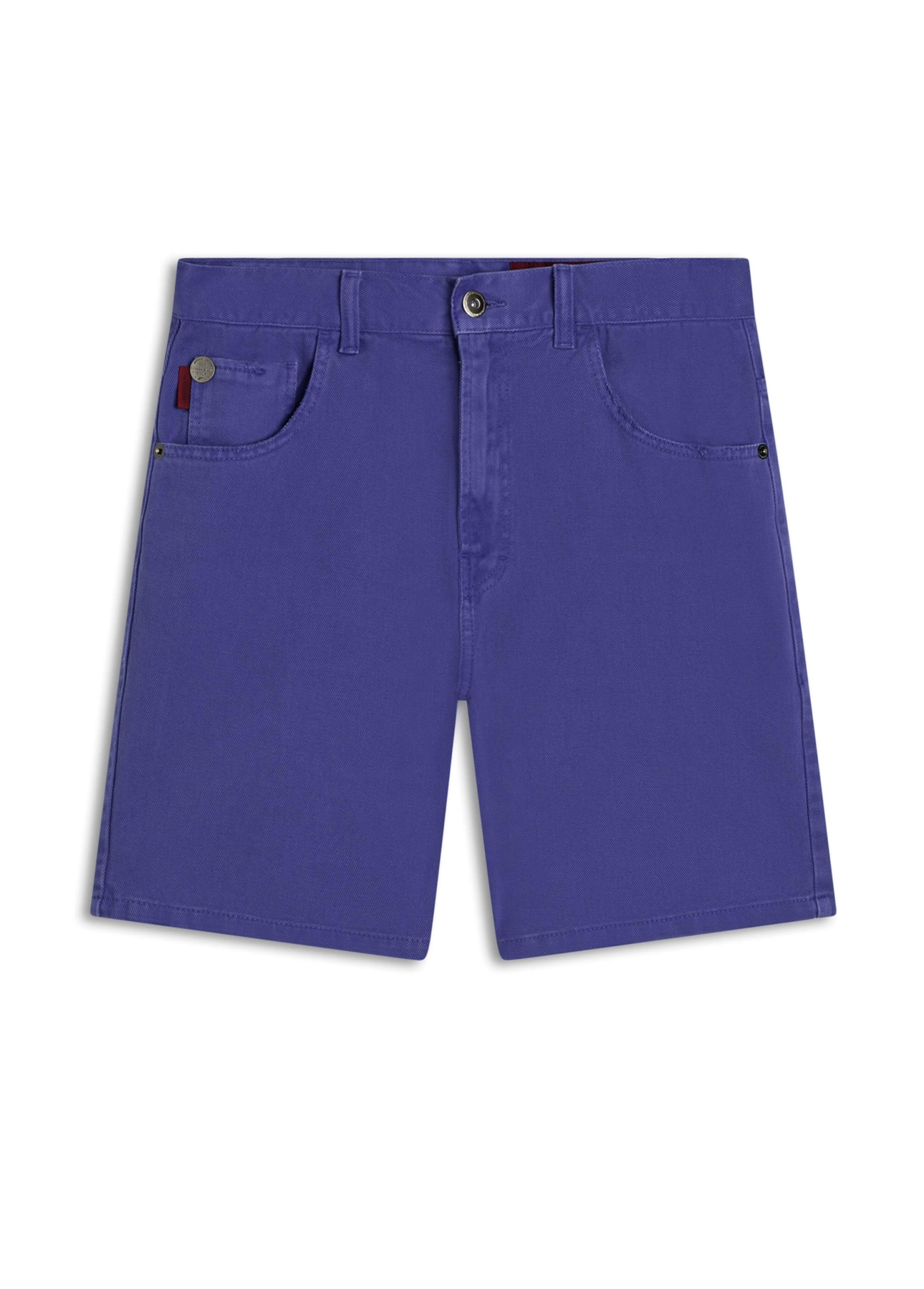 Bermuda White Denim Urban Azul Bic