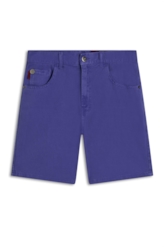 Bermuda White Denim Urban Azul Bic