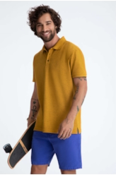 Bermuda White Denim Urban Azul Bic