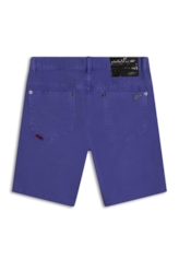 Bermuda White Denim Urban Azul Bic