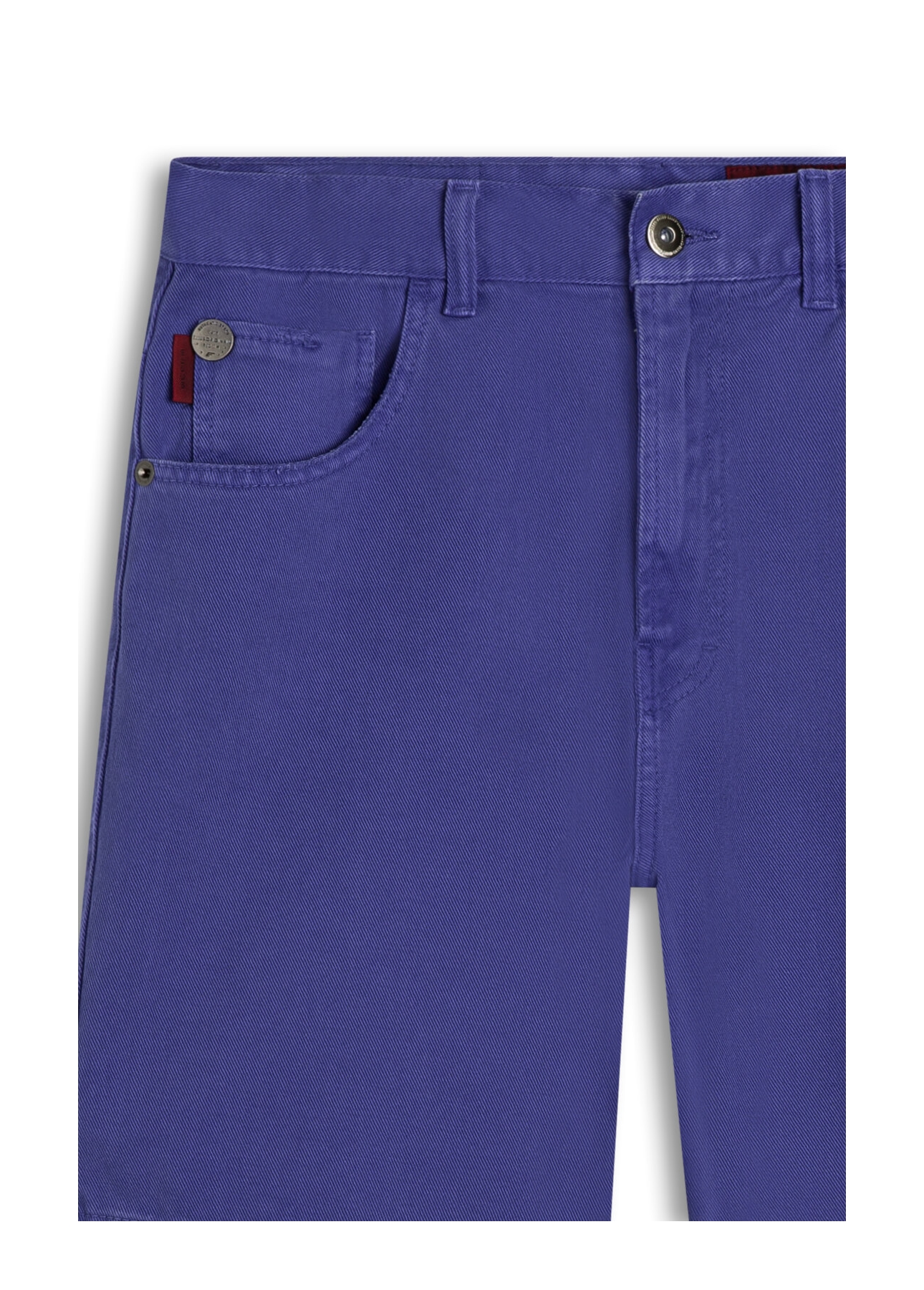 Bermuda White Denim Urban Azul Bic