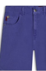 Bermuda White Denim Urban Azul Bic