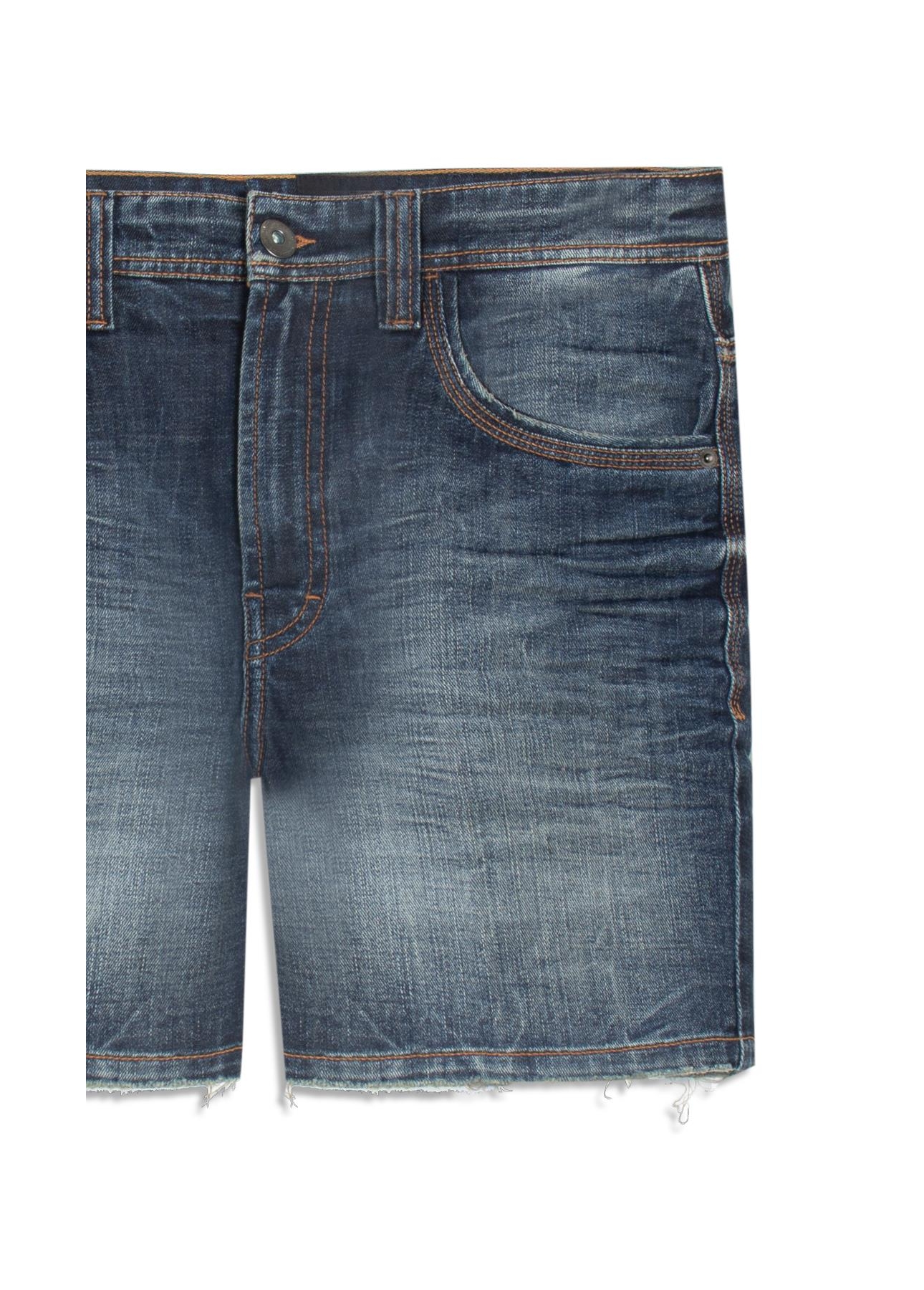 Bermudas Visco Indigo Elastic Filigrana Lav.Escuro
