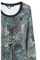 Beta Snake Straight  Buffant Estampado 2