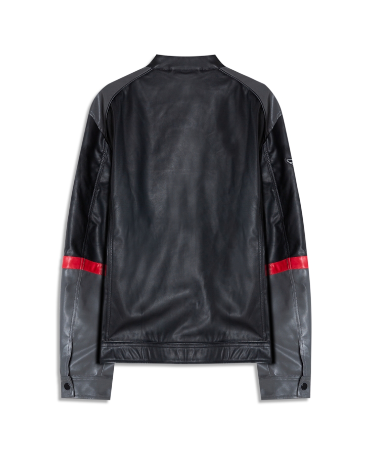 Biker Racing Jacket Preto