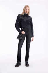 Black Cross Hw Bootcut Western 2014- Lav. Black C/ Used