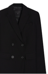 Blazer Double Breasted Ellus Preto