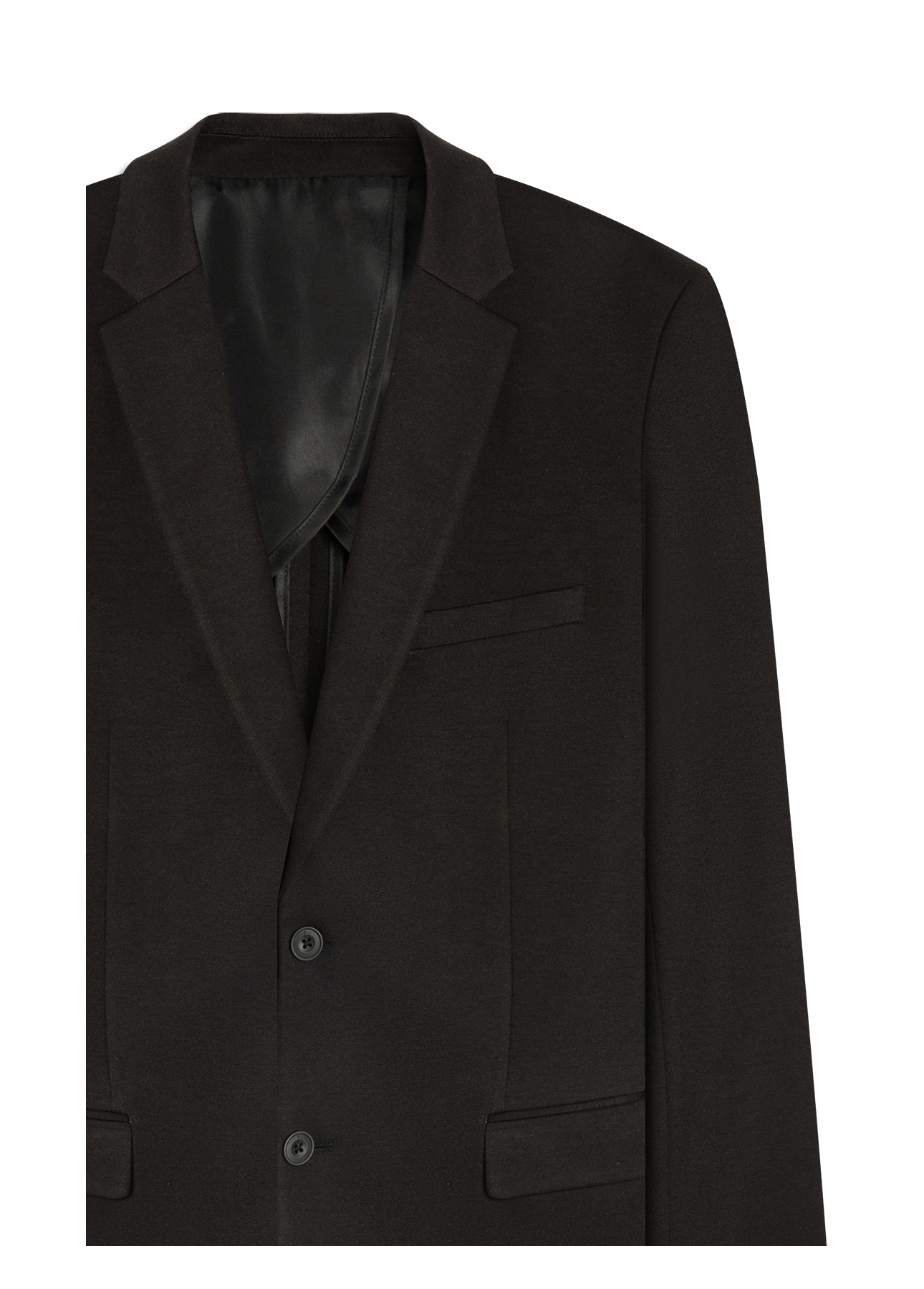 Blazer Interlock Preto