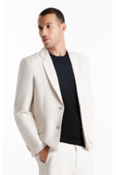 Blazer Linen Fresh Tailoring  Bege
