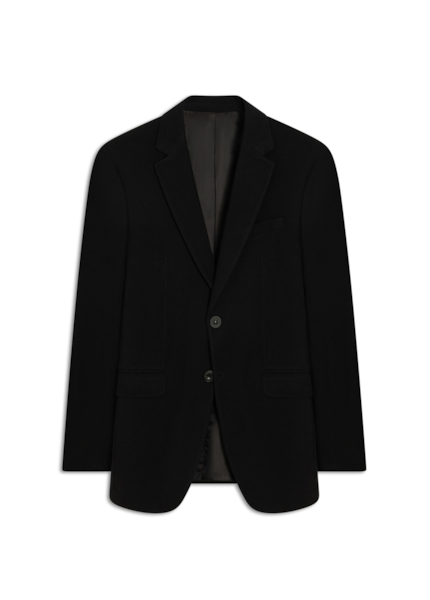Blazer Malha Kaster Slim Tradicional Preto
