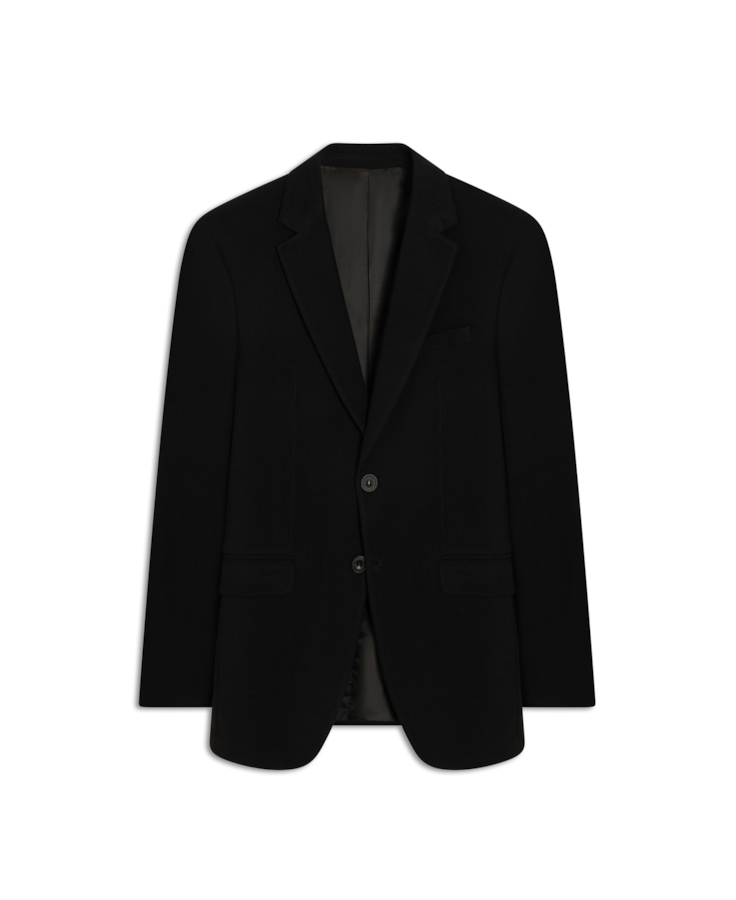 Blazer Malha Kaster Slim Tradicional Preto