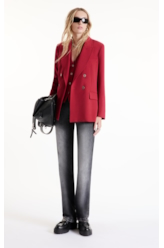 Blazer Tailoring  Oversized Vinho
