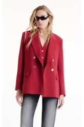 Blazer Tailoring  Oversized Vinho
