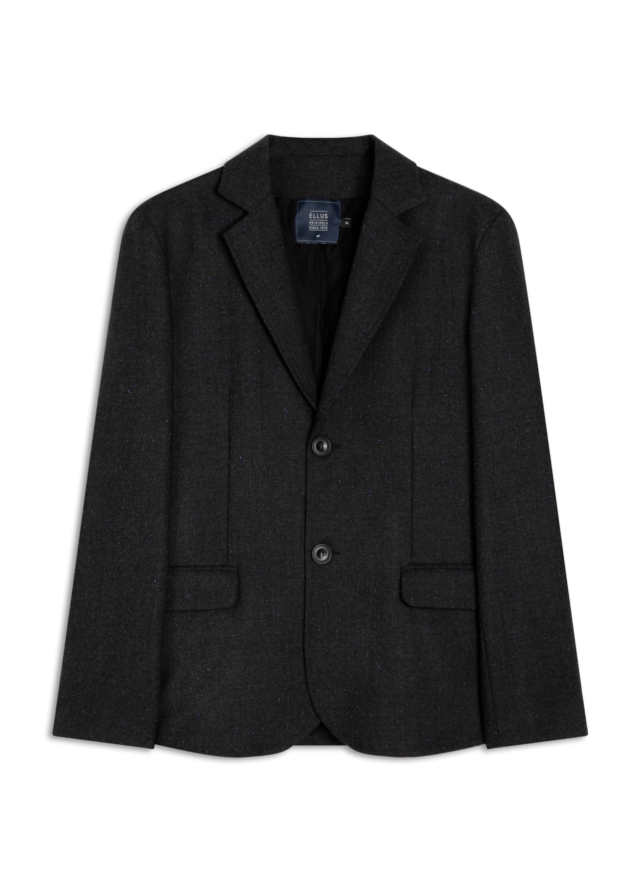 Blazer Wool Tailoring Dark Navy Mescla