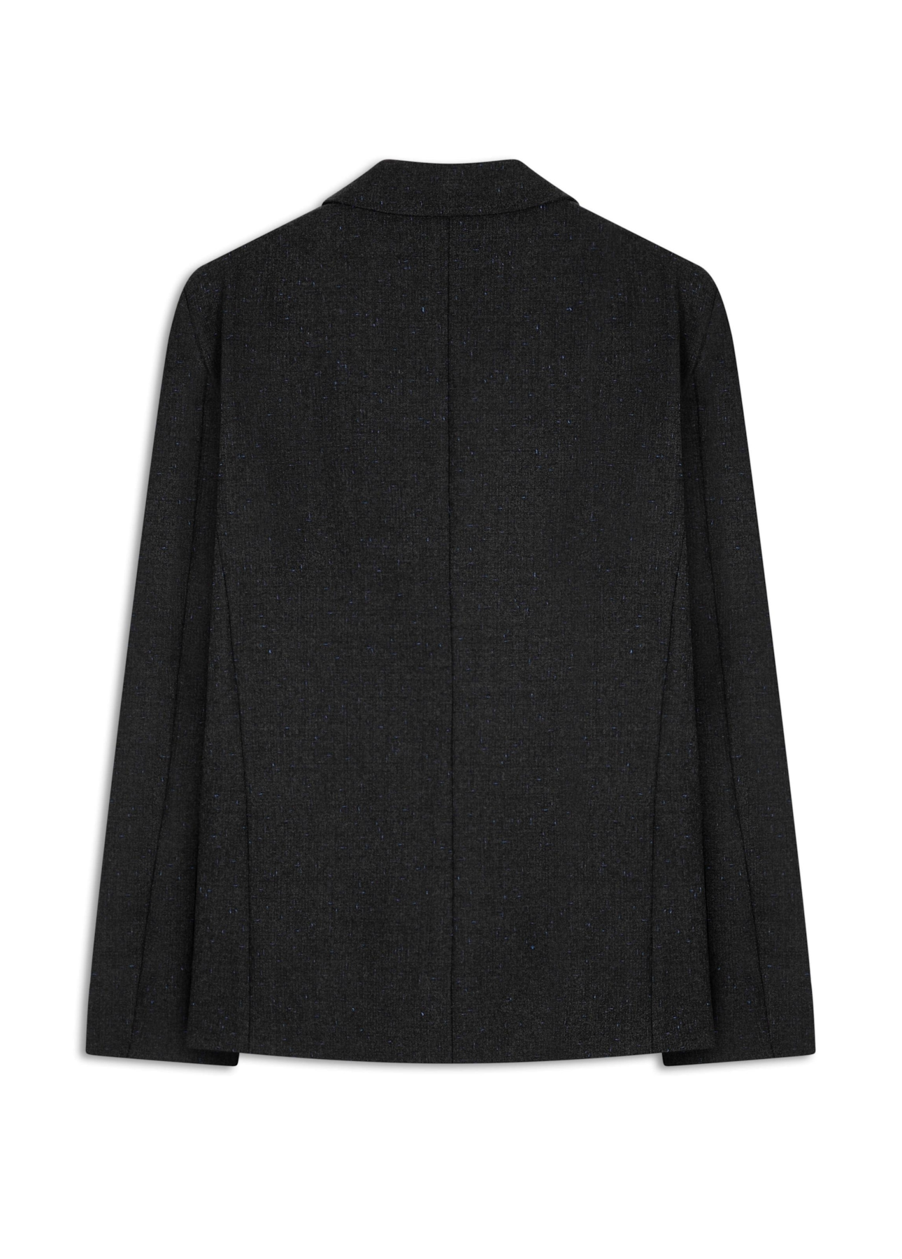 Blazer Wool Tailoring Dark Navy Mescla