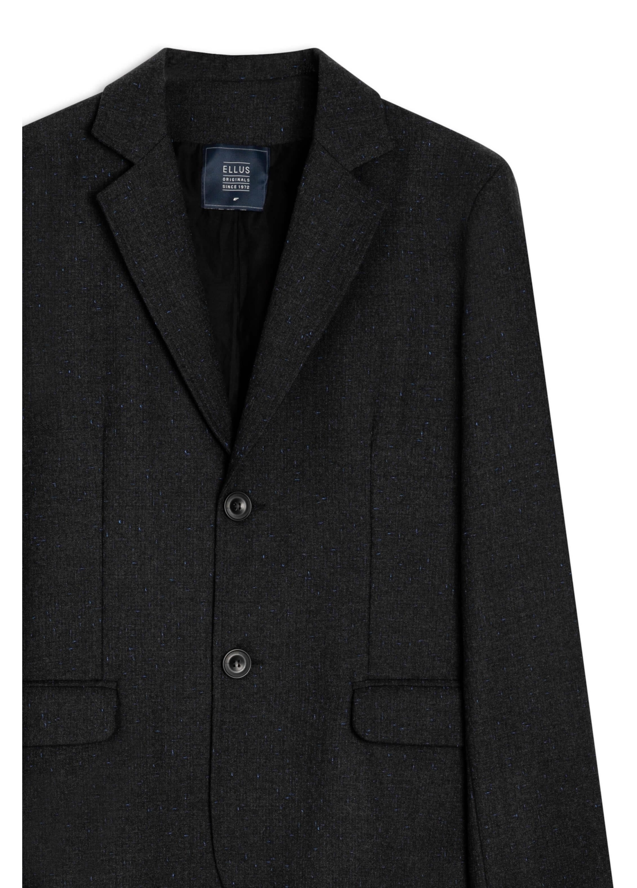 Blazer Wool Tailoring Dark Navy Mescla