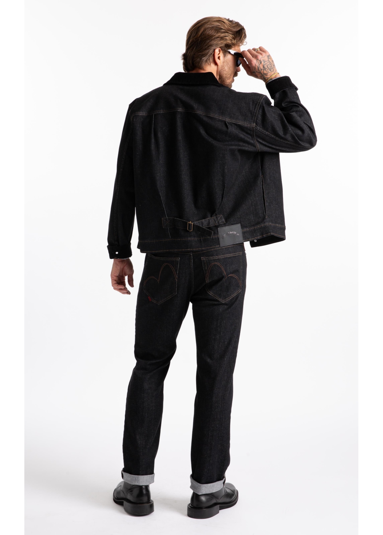 Blue Brown (Jaqueta) g Veludo Lav.Amaciado