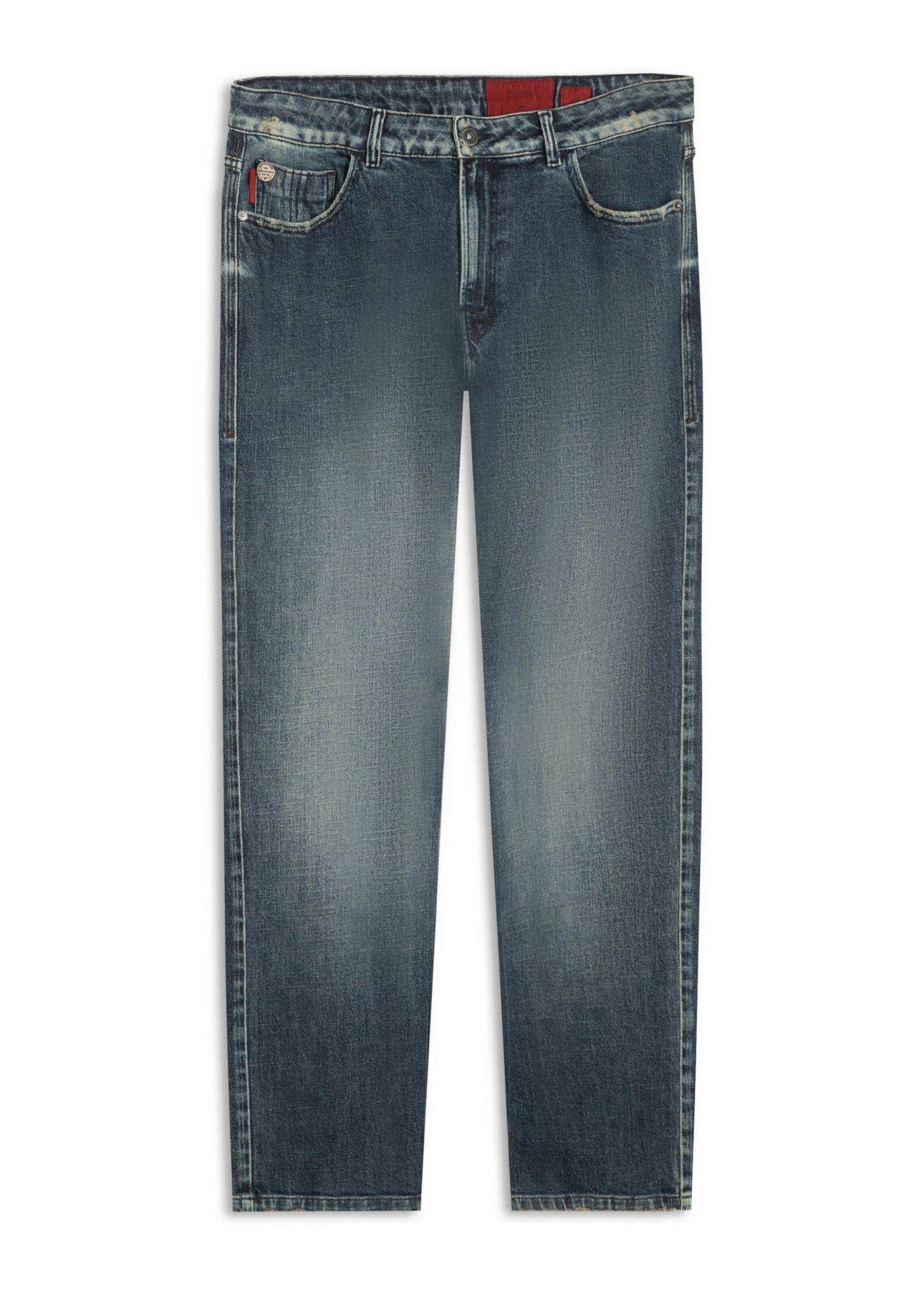 Blue Cross (Slim) 5 Pockets Lav.Escuro C/Matiz