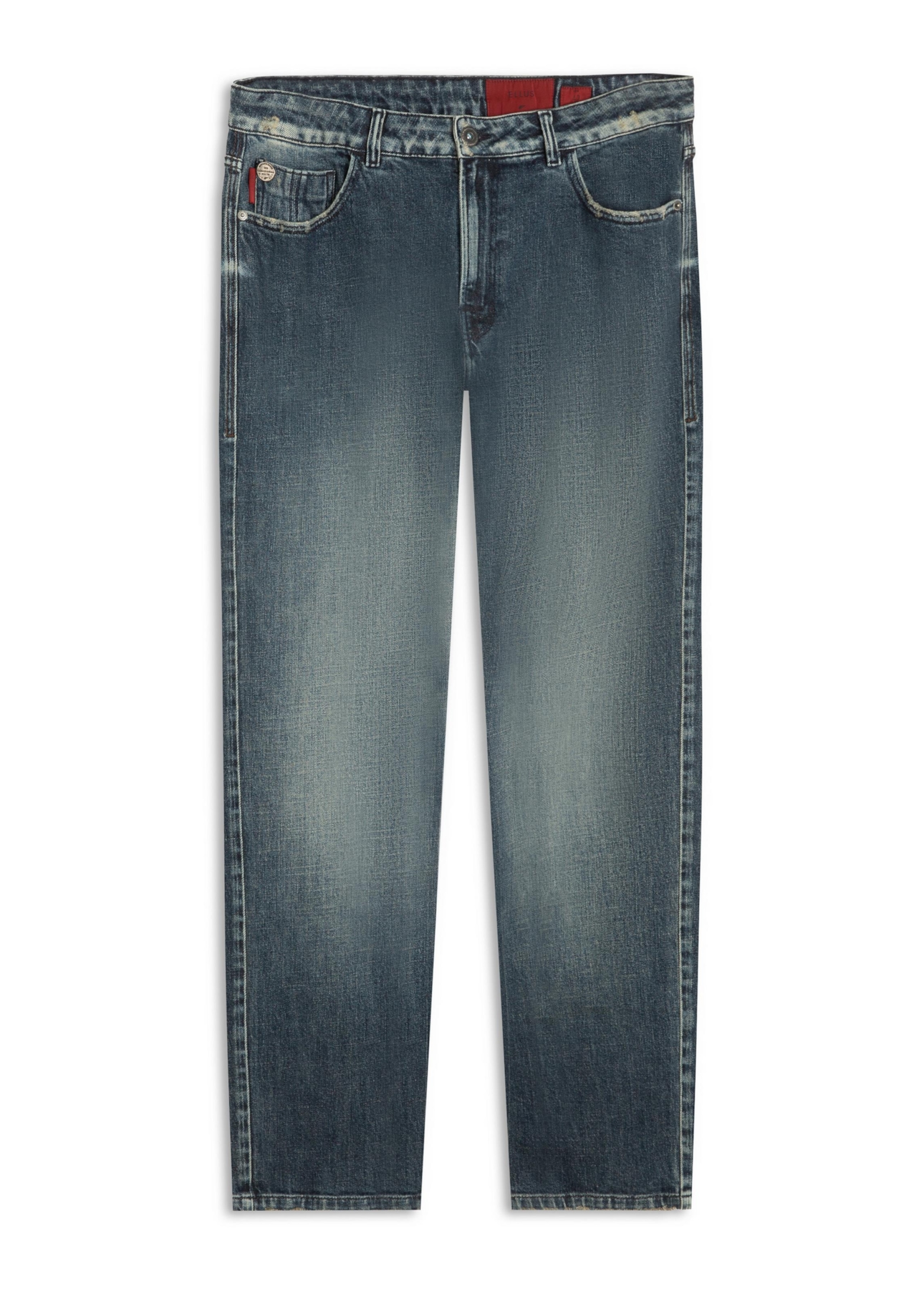 Blue Cross (Slim) 5 Pockets Lav.Escuro C/Matiz