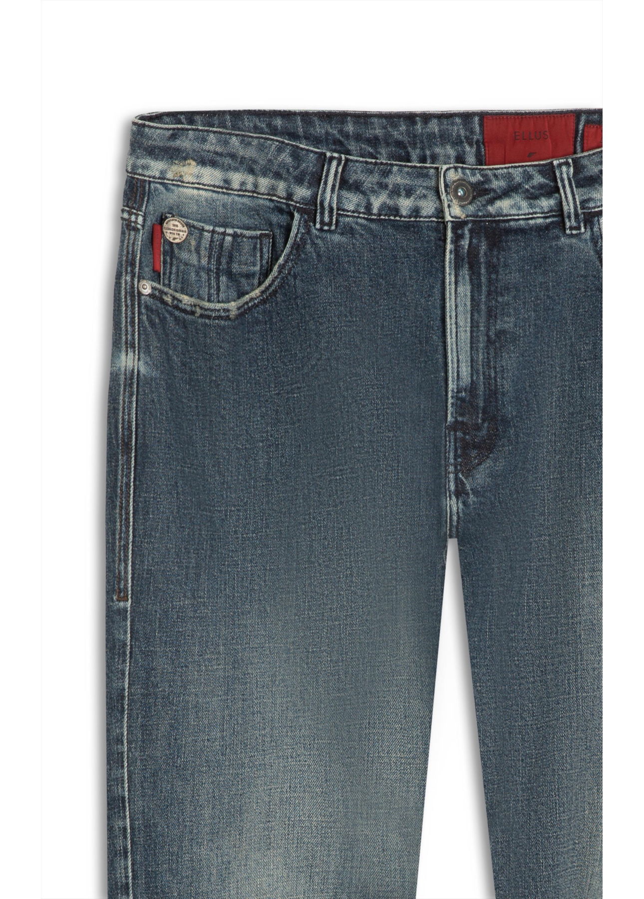 Blue Cross (Slim) 5 Pockets Lav.Escuro C/Matiz