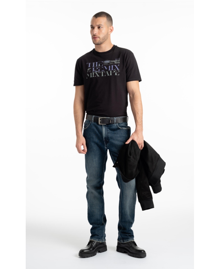 Blue Cross (Slim) 5 Pockets Lav.Escuro C/Matiz