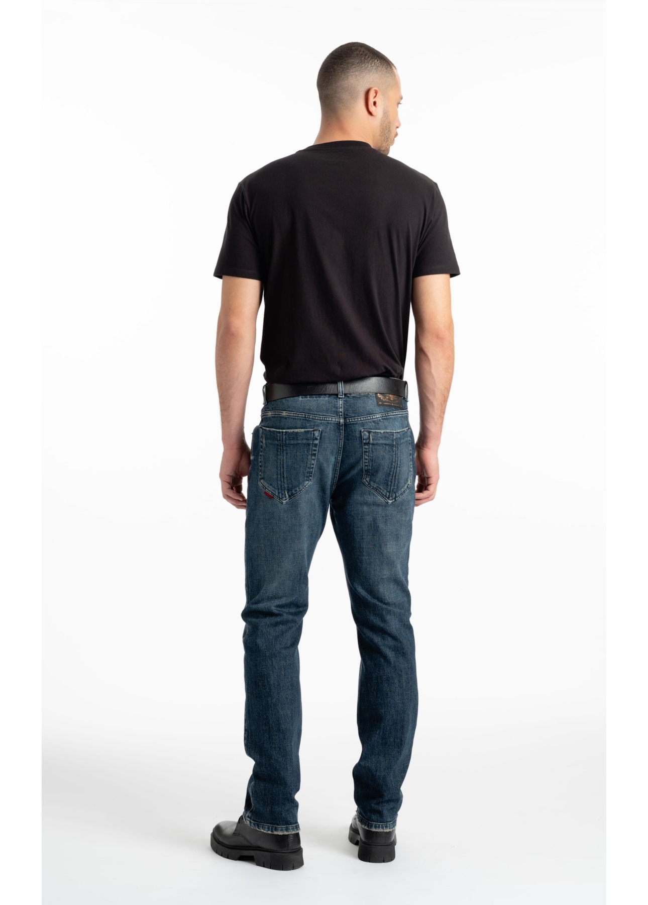 Blue Cross (Slim) 5 Pockets Lav.Escuro C/Matiz