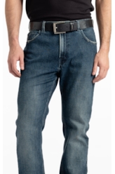 Blue Cross (Slim) 5 Pockets Lav.Escuro C/Matiz