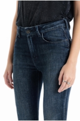 Blue Cross Slim e Asa Lav. Escuro C/ Matiz