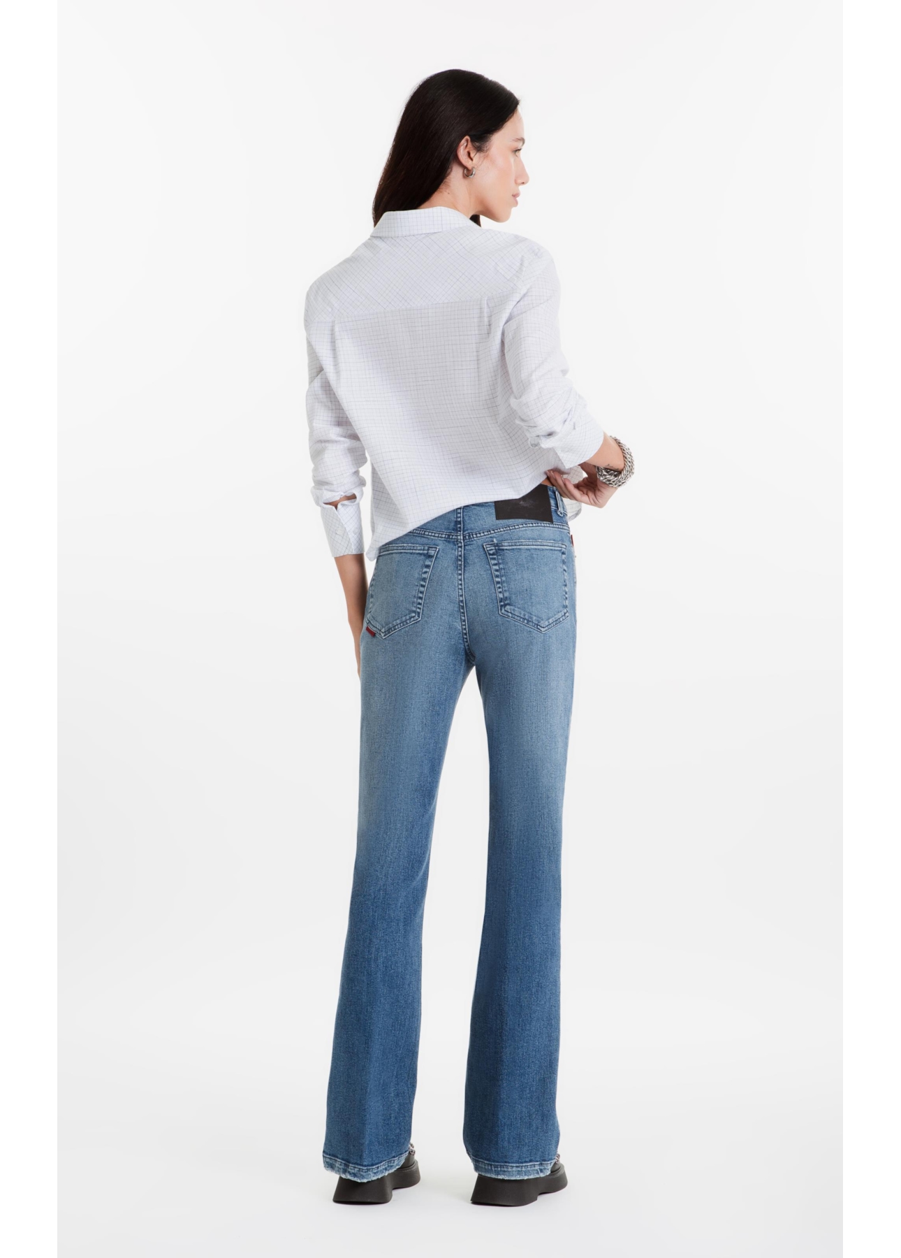 Blue Regen (Bootcut) 5 Pockets 2172 - Lav. Claro C/ Used