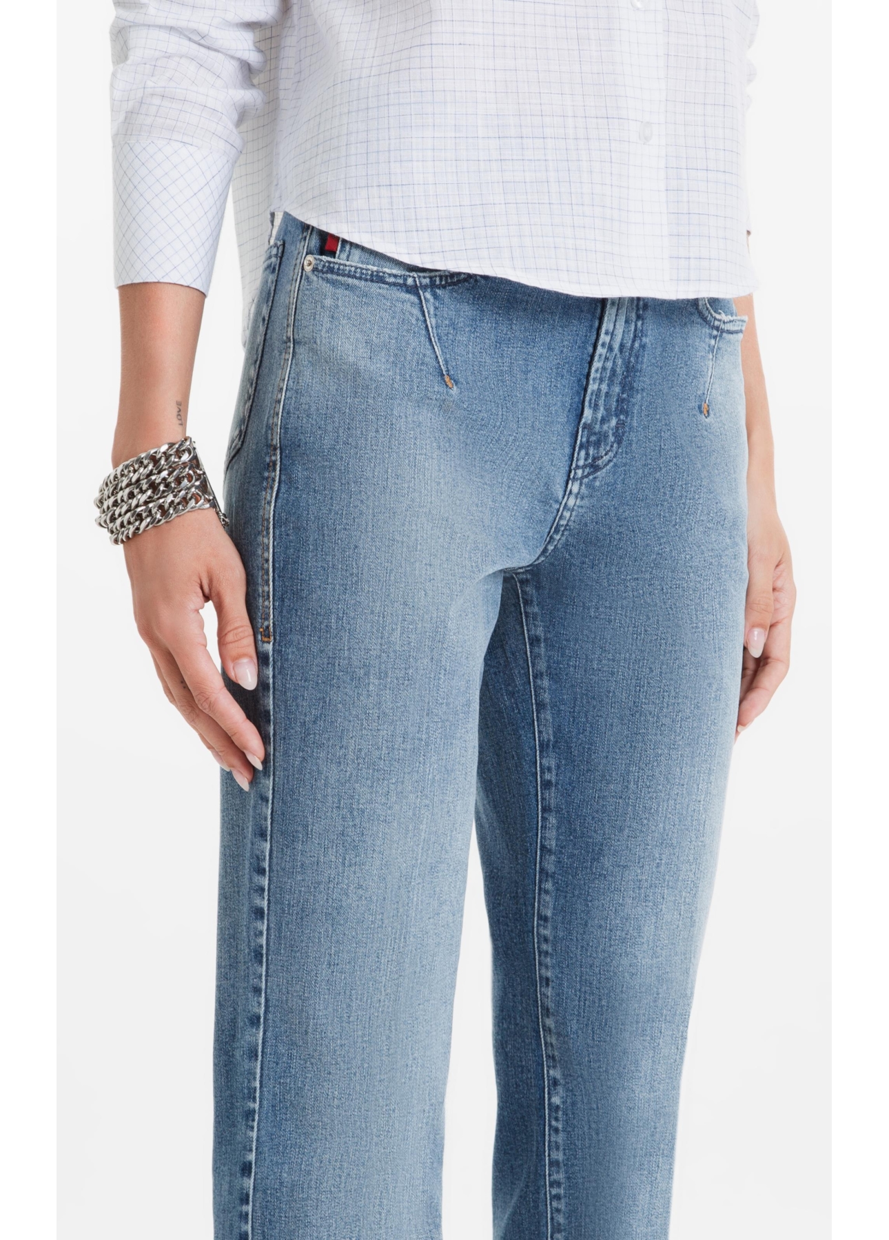 Blue Regen (Bootcut) 5 Pockets 2172 - Lav. Claro C/ Used