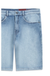 Blue Stretch  (Long) 5 Pockets 2169-Lav. Claro C/ Pincel