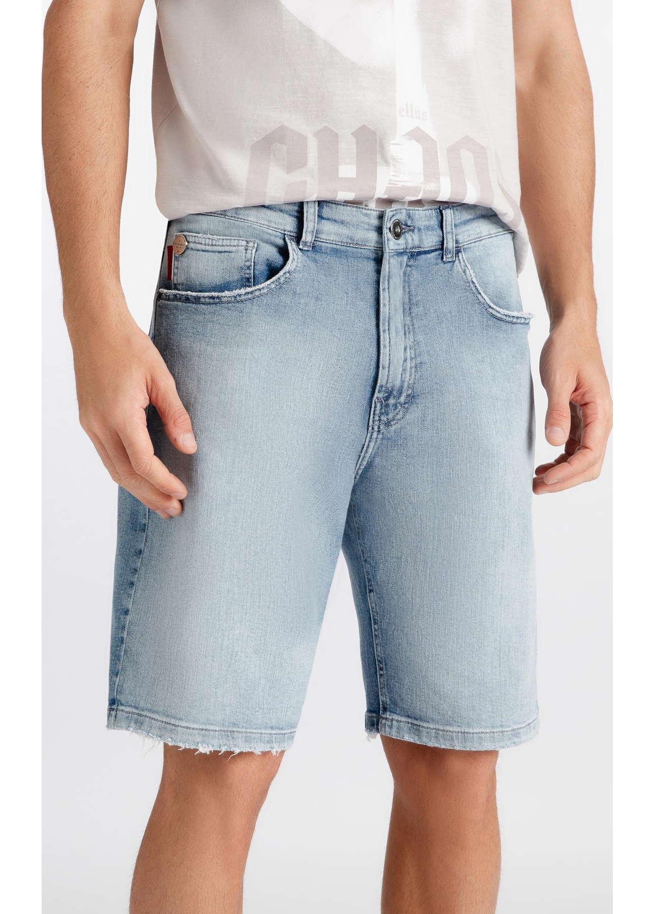 Blue Stretch  (Long) 5 Pockets 2169-Lav. Claro C/ Pincel