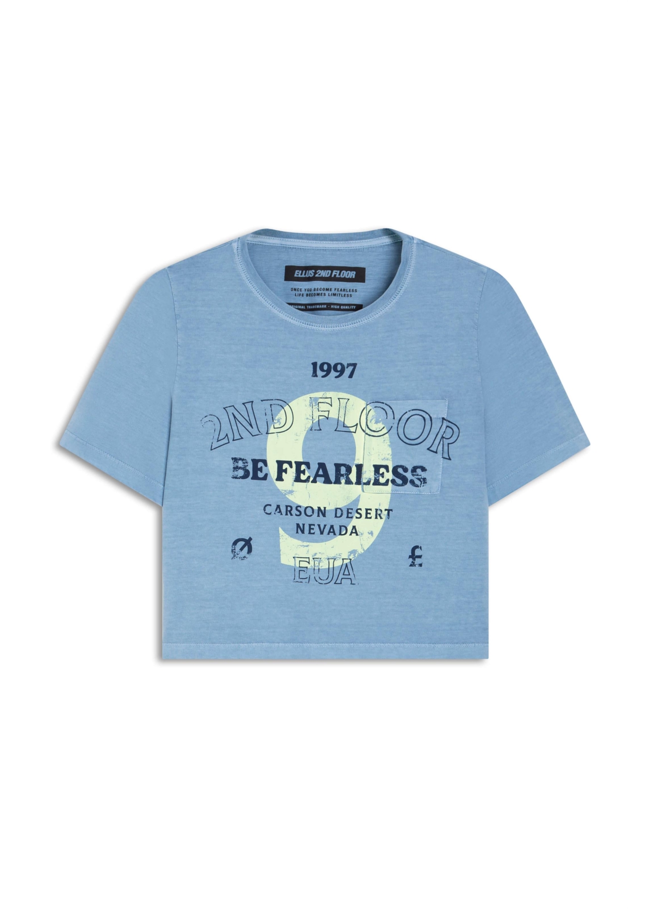Blusa 2nd Fearless Azul Seco