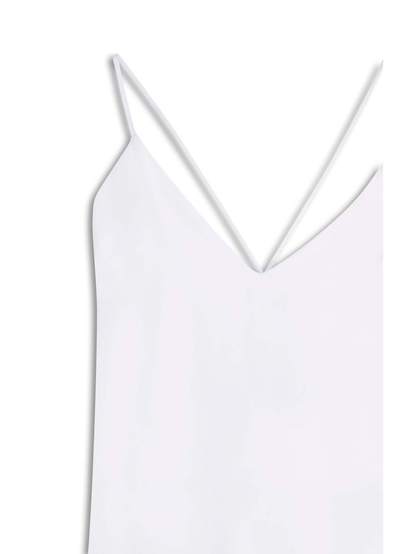 Blusa Acetinada Sleeveless Adjustment Coral