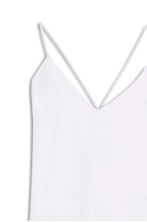 Blusa Acetinada Sleeveless Adjustment Coral