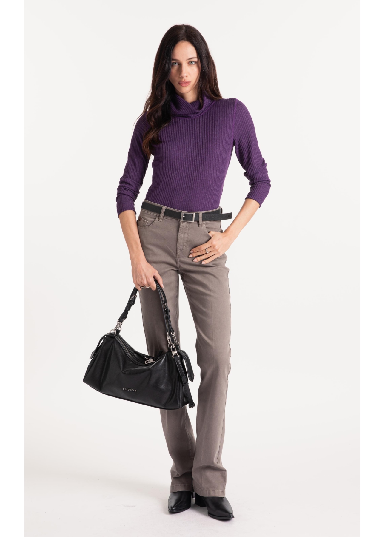 Blusa Alegra High Neck Roxo                                    