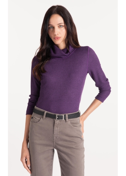 Blusa Alegra High Neck Roxo