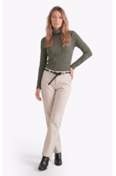 Blusa Alegra High Neck Verde Oliva
