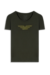 Blusa Barcelona Easa Hotfix Verde Militar