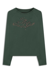 Blusa Basic 2nd Knot Musgo