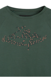 Blusa Basic 2nd Knot Musgo
