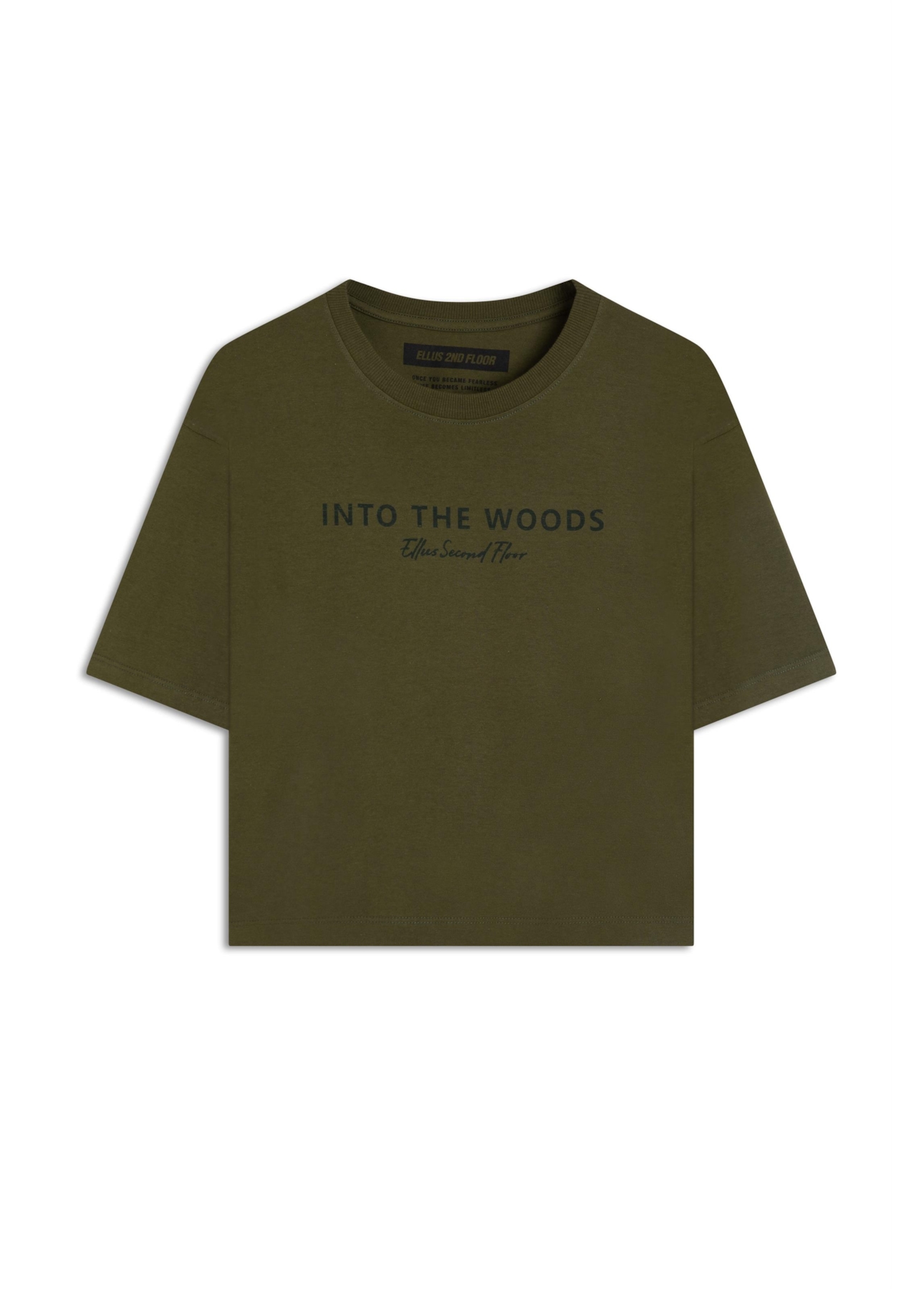 Blusa Basic Into The Woods Musgo