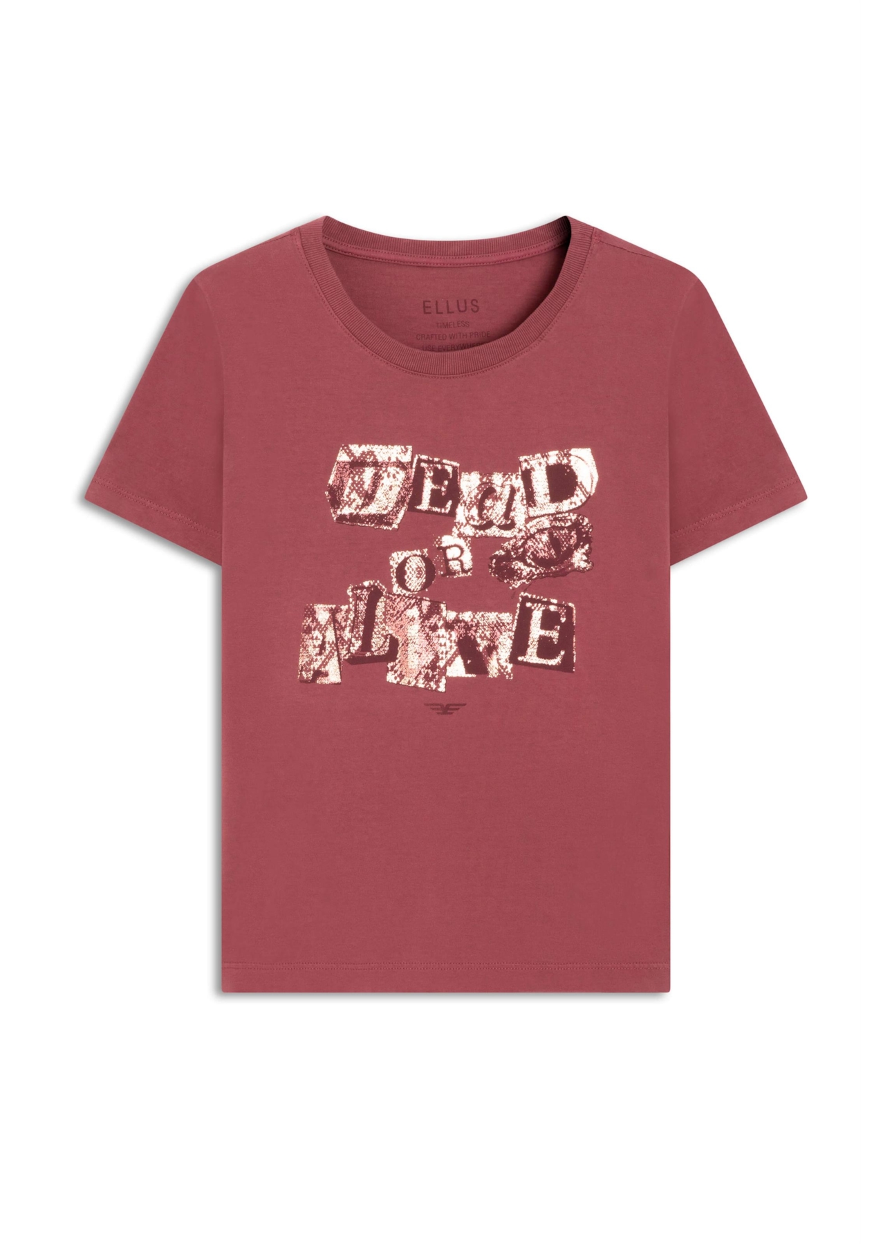 Blusa Basic Slim Dead Goiaba