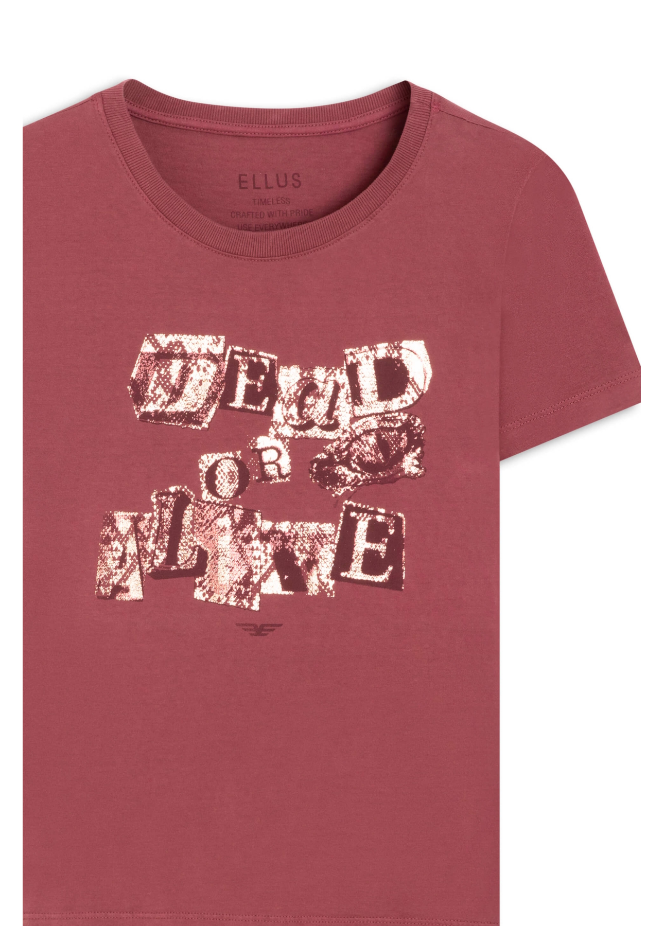 Blusa Basic Slim Dead Goiaba