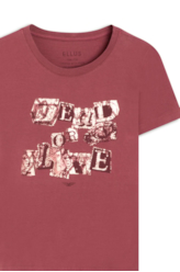 Blusa Basic Slim Dead Goiaba
