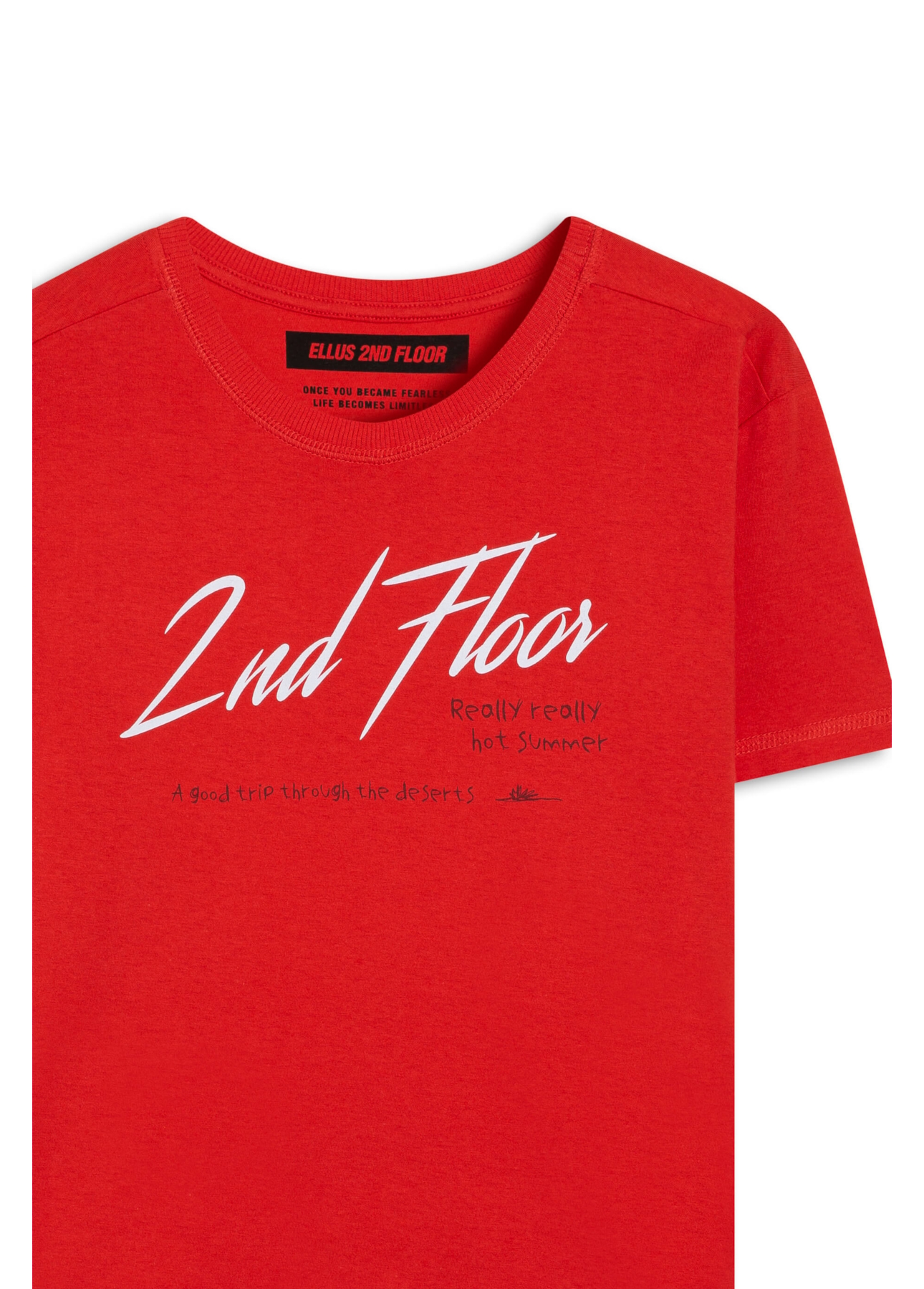 Blusa Básica Good Trip Vermelho