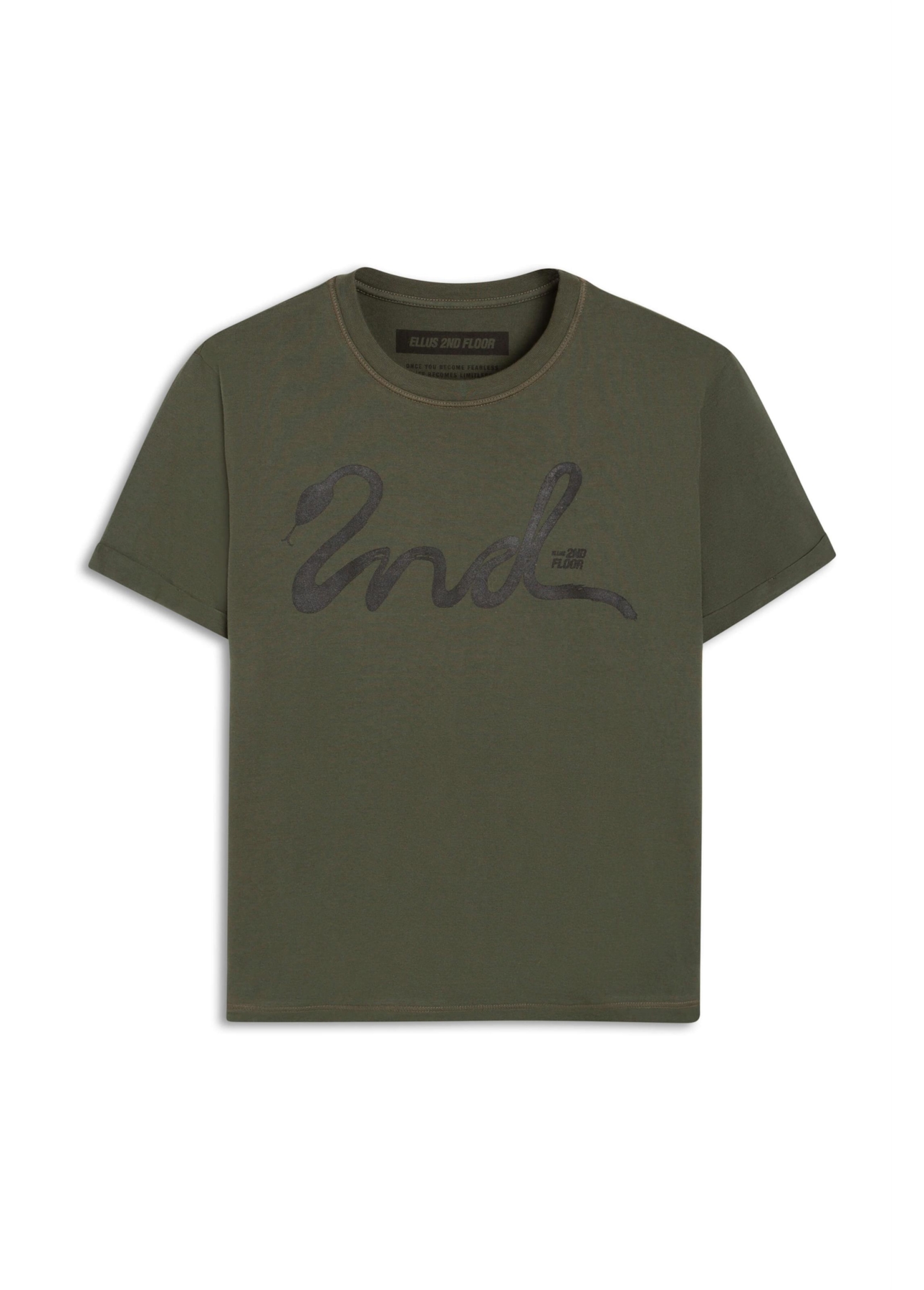 Blusa Básica Snake Verde Militar